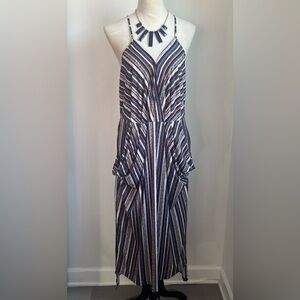 BCBGeneration Striped Dress With Pockets